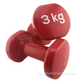 Buntes Gusseisen billige Gewichte Neoprene Dumbbell Set